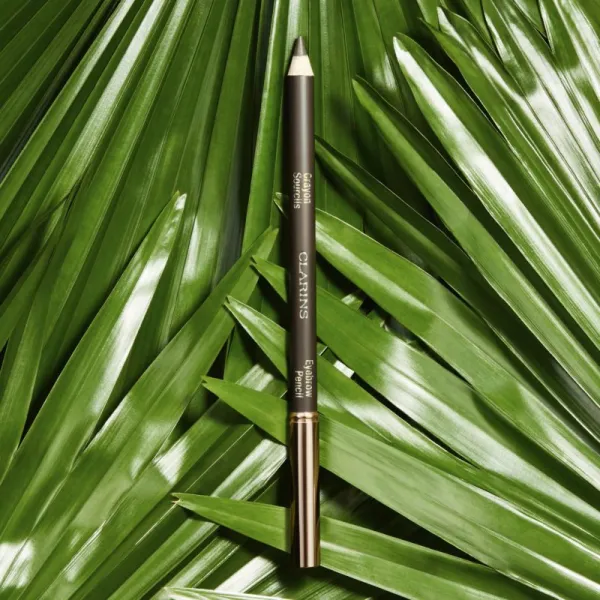 Clarins Eyebrow Crayon Sourcils ceruzka na obočie s kefkou odtieň 01 - Dark Brown 1.1 g