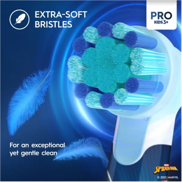 Oral-B PRO Kids 3+ Spiderman II elektrická zubná kefka pre deti 1 ks