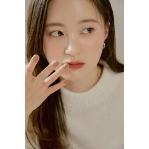 rom&nd Dewy Ful Water Tint dlhotrvajúci lesk na pery odtieň #02 Salty Peach 5 g