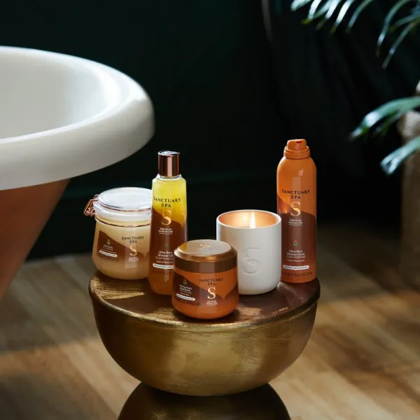 Sanctuary Spa Signature Natural Oils vyživujúce telové maslo s bambuckým maslom 300 ml