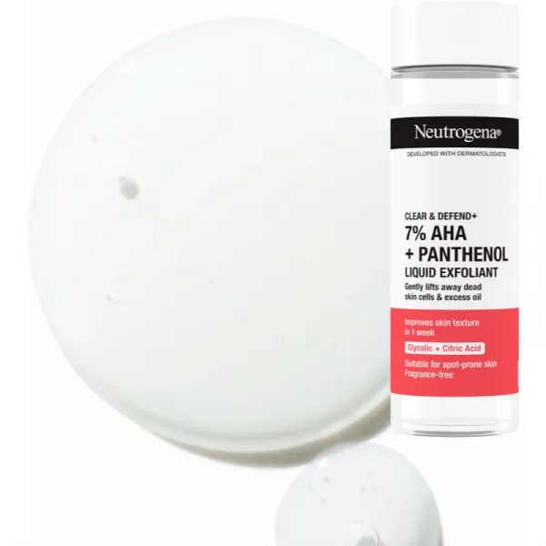 Neutrogena Clear & Defend+ chemický peeling 125 ml