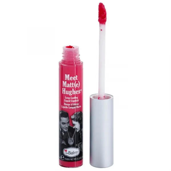 theBalm Meet Matt(e) Hughes Long Lasting Liquid Lipstick dlhotrvajúci tekutý rúž odtieň Chivalrous 7.4 ml