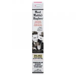 theBalm Meet Matt(e) Hughes Long Lasting Liquid Lipstick dlhotrvajúci tekutý rúž odtieň Chivalrous 7.4 ml