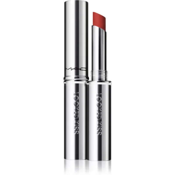 MAC Cosmetics Locked Kiss 24h Lipstick dlhotrvajúci rúž s matným efektom odtieň Extra Chili 1,8 g