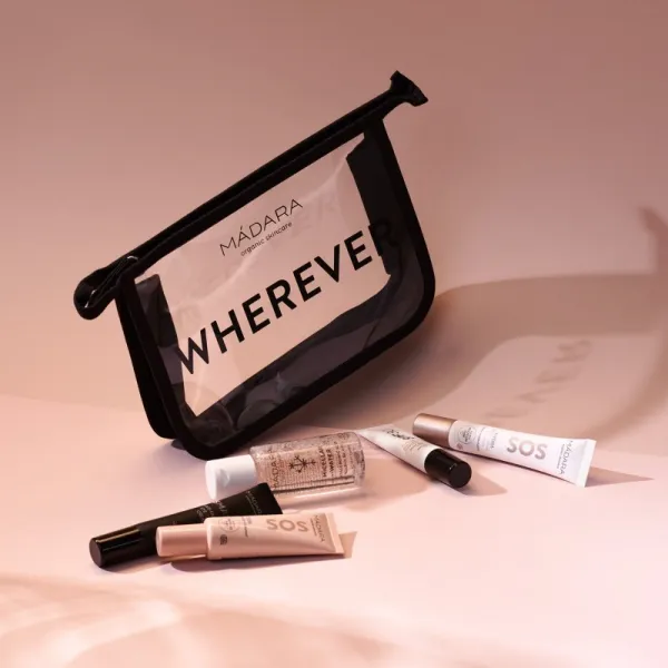 MÁDARA WHEREVER Travel Set 5-In-1 cestovná sada pre perfektnú pleť