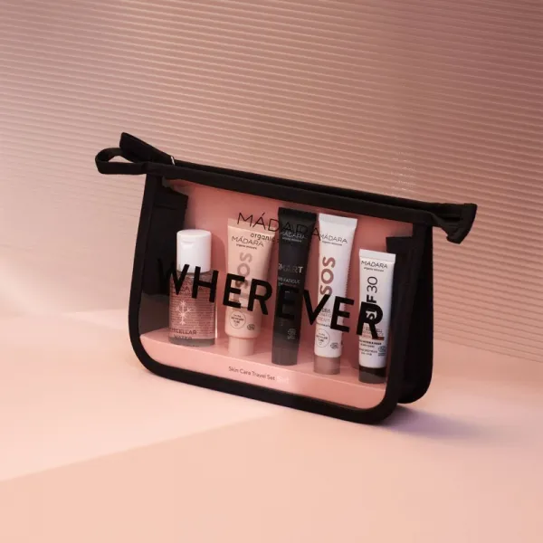 MÁDARA WHEREVER Travel Set 5-In-1 cestovná sada pre perfektnú pleť