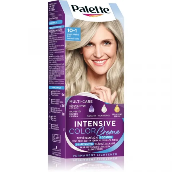 Palette Intensive Color Creme farba na vlasy ľadový striebroplavý 10-1