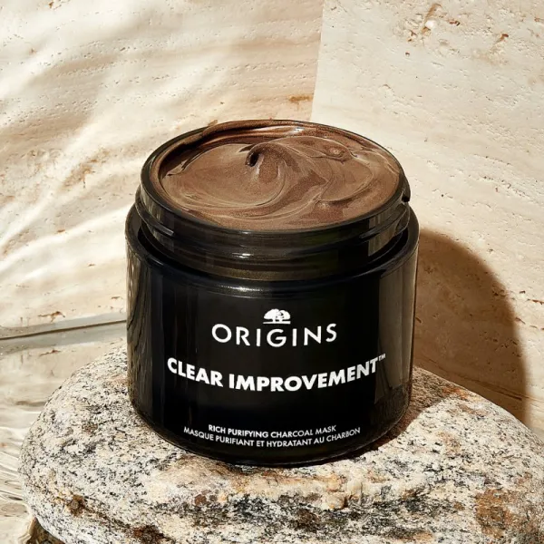 Origins Clear Improvement® Rich Purifying Charcoal Mask čistiaca maska s aktívnym uhlím 30 ml