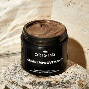Origins Clear Improvement® Rich Purifying Charcoal Mask čistiaca maska s aktívnym uhlím 30 ml