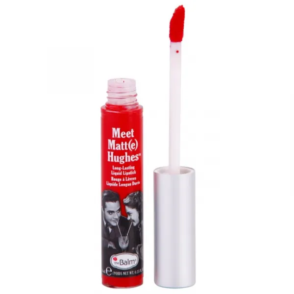 theBalm Meet Matt(e) Hughes Long Lasting Liquid Lipstick dlhotrvajúci tekutý rúž odtieň Devoted 7.4 ml