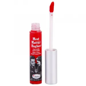 theBalm Meet Matt(e) Hughes Long Lasting Liquid Lipstick dlhotrvajúci tekutý rúž odtieň Devoted 7.4 ml