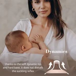 LOVI Cumlík dynamický Mammafeel 6m+ 1ks variabilný