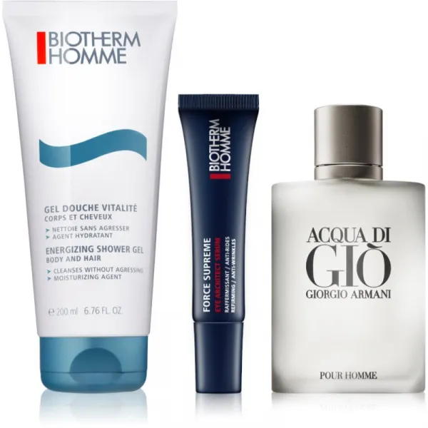 Biotherm Homme Basic Line Energizing Shower Gel darčeková sada pre mužov