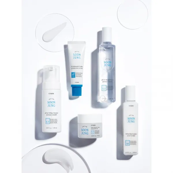 ETUDE SoonJung pH 6.5 Whip Cleanser jemná čistiaca pena pre citlivú a podráždenú pleť 150 ml