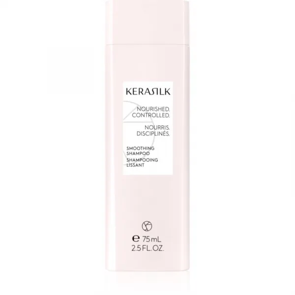 KERASILK Essentials Smoothing Shampoo šampón na hrubé a nepoddajné vlasy 75 ml