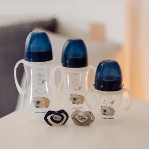 Canpol babies EasyStart Sleepy Koala 120 ml dojčenská fľaša 0 m+ Blue 120 ml