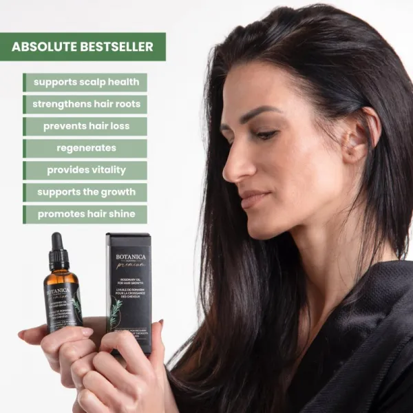 Soaphoria Botanica Slavica Rosemary Oil výživný olej na vlasy a vlasovú pokožku 50 ml
