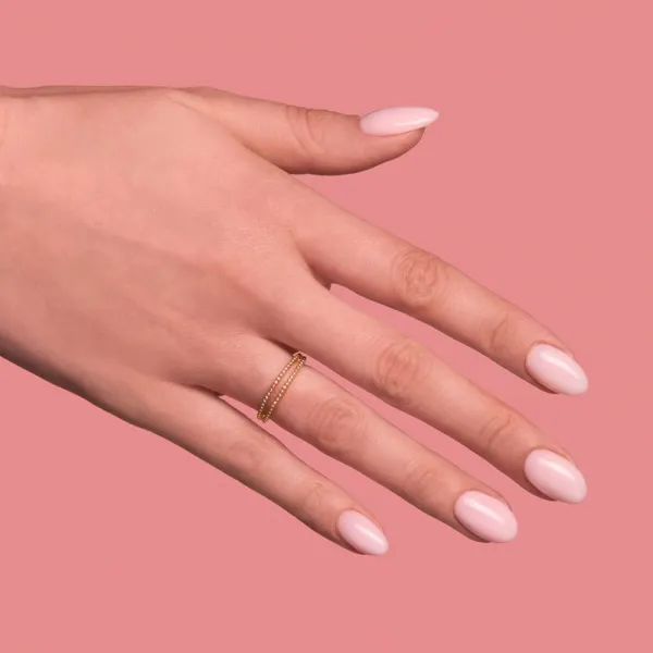 Semilac UV Hybrid Special Day gélový lak na nechty odtieň 002 Delicate French 7 ml