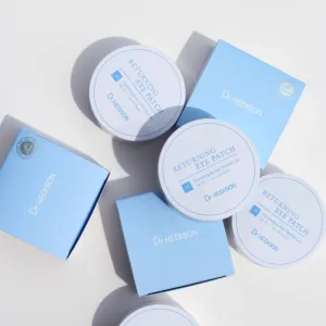 Dr. HEDISON Nourishing & Anti-Wrinkle Care hydrogélová maska na očné okolie proti tmavým kruhom 60 ks