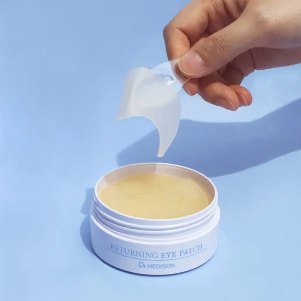Dr. HEDISON Nourishing & Anti-Wrinkle Care hydrogélová maska na očné okolie proti tmavým kruhom 60 ks