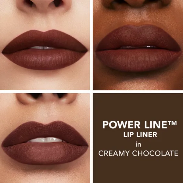 Buxom POWER LINE™ PLUMPING LIP LINER krémová ceruzka na pery so zväčšujúcim efektom odtieň Creamy Chocolate 0,3 g