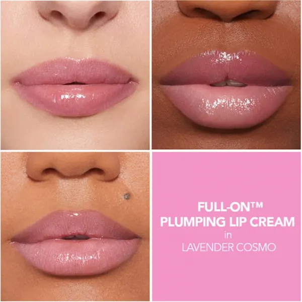 Buxom FULL-ON™ PLUMPING LIP CREAM GLOSS krémový lesk na pery so zväčšujúcim efektom odtieň Lavender Cosmo 4,2 g