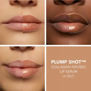Buxom PLUMP SHOT™ COLLAGEN-INFUSED LIP SERUM lesk na pery pre väčší objem s kolagénom odtieň GILT 4 ml