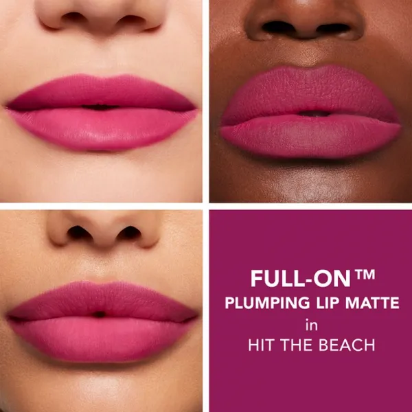 Buxom FULL-ON™ PLUMPING LIP MATTE ľahký tekutý matný rúž odtieň Hit the Beach 4,2 ml