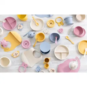 Zopa Silicone Bib Pastel podbradníček Old Pink 1 ks