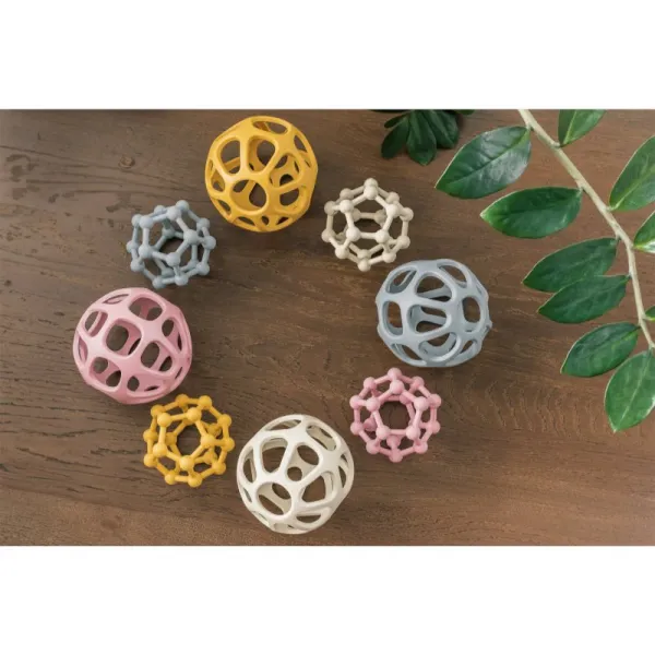 Zopa Silicone Teether Atom hryzadielko Sand Beige 1 ks