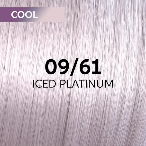 Wella Professionals Shinefinity Zero Lift Glaze demipermanentná farba na vlasy odtieň 09/61 - Iced Platinum 60 ml