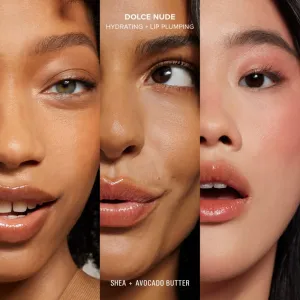 Nudestix Nudeskin Hydrating Peptide Lip Butter hĺbkovo vyživujúce maslo na pery odtieň Dolce Nude 10 ml