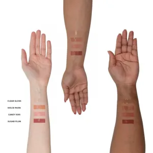 Nudestix Nudeskin Hydrating Peptide Lip Butter hĺbkovo vyživujúce maslo na pery odtieň Dolce Nude 10 ml