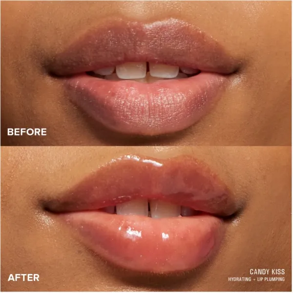Nudestix Nudeskin Hydrating Peptide Lip Butter hĺbkovo vyživujúce maslo na pery odtieň Candy Kiss 10 ml