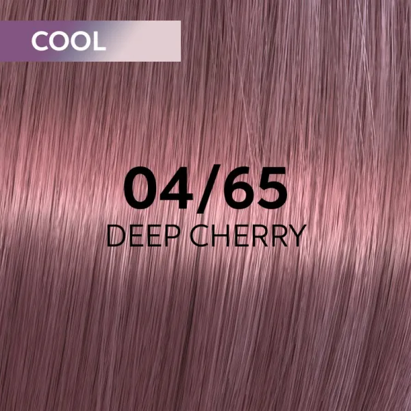 Wella Professionals Shinefinity Zero Lift Glaze demipermanentná farba na vlasy odtieň 04/65 - Deep Cherry 60 ml