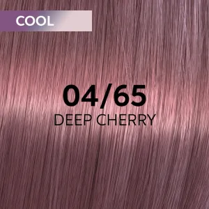 Wella Professionals Shinefinity Zero Lift Glaze demipermanentná farba na vlasy odtieň 04/65 - Deep Cherry 60 ml