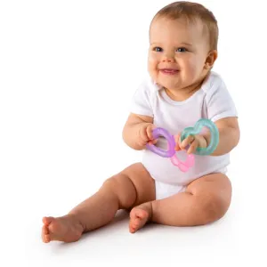 Bright Starts Chill & Teethe Pretty in Pink hryzadielko 3 m+ 3 ks
