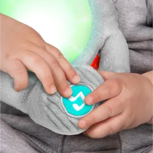 BRIGHT STARTS Hračka plyšová hudobná svietiaca Hug-a-bye Baby™ sloník 0m+