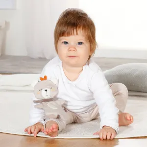 BABY FEHN fehnNATUR Crinkle Teddy plyšová hračka s hrkálkou 1 ks