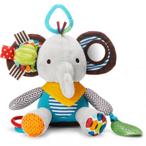 SKIP HOP Hračka aktívna na C krúžku Bandana Buddies Sloník 0m+