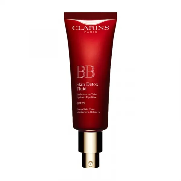 Clarins BB Skin Detox Fluid hydratačný BB krém SPF 25 odtieň 02 - Medium 45 ml