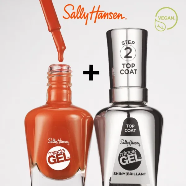 Sally Hansen Miracle Gel™ gélový lak na nechty bez použitia UV/LED lampy odtieň 388 A Hot Minute 14,7 ml