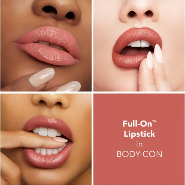 Buxom FULL-ON™ SATIN LIPSTICK krémový rúž so zväčšujúcim efektom odtieň Body-Con 2,5 ml