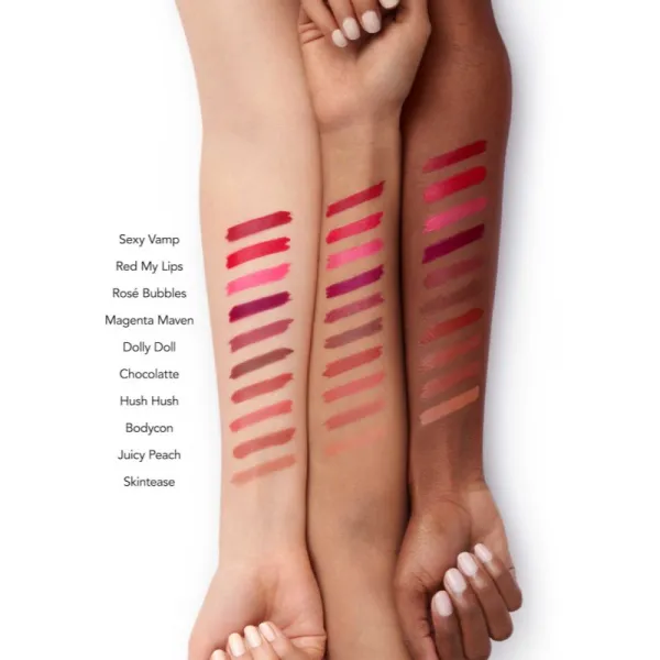 Buxom FULL-ON™ SATIN LIPSTICK krémový rúž so zväčšujúcim efektom odtieň Chocolatte 2,5 ml