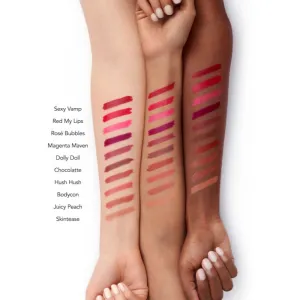 Buxom FULL-ON™ SATIN LIPSTICK krémový rúž so zväčšujúcim efektom odtieň Chocolatte 2,5 ml