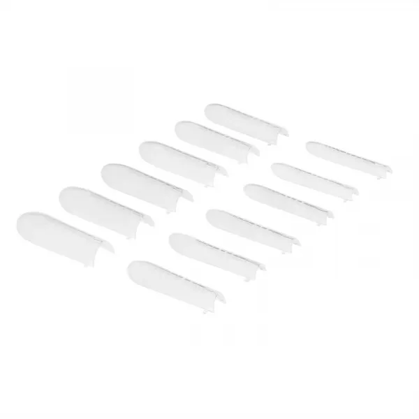 NEONAIL Duo Acrylgel Forms šablóny na nechty typ 02 Square 120 ks