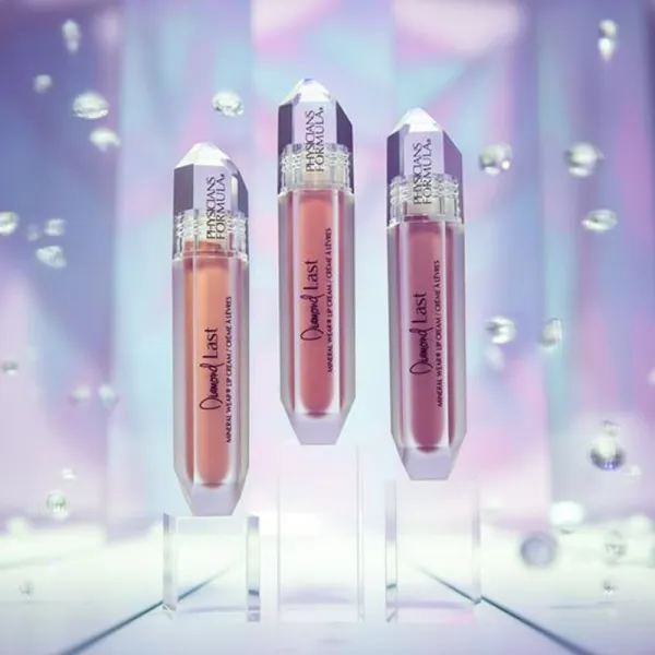Physicians Formula Mineral Wear® Diamond Last krémový lesk na pery odtieň Rose Quartz 4.8 ml