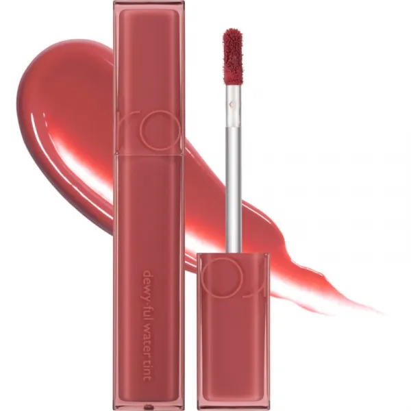 rom&nd Dewy Ful Water Tint dlhotrvajúci lesk na pery odtieň #03 If Rose 5 g