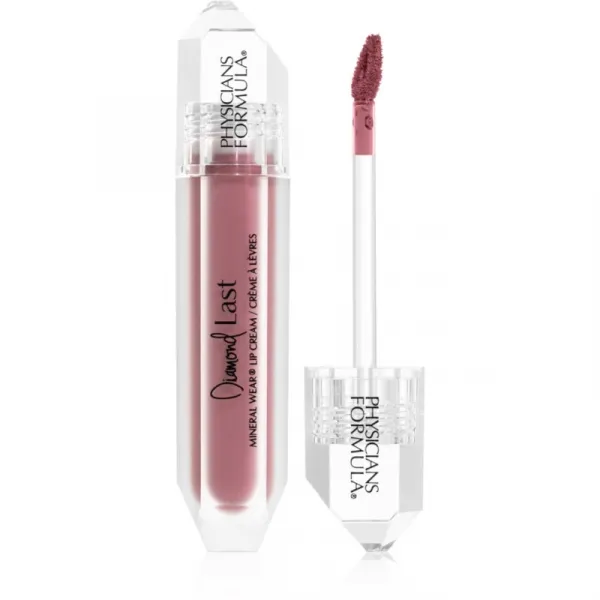 Physicians Formula Mineral Wear® Diamond Last krémový lesk na pery odtieň Majestic Mauve 4.8 ml