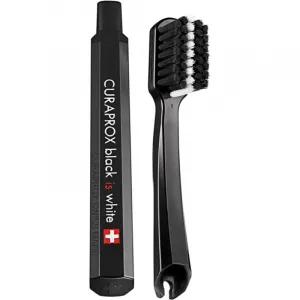 Curaprox Limited Edition Black is White cestovná sada na zuby, jazyk a ďasná